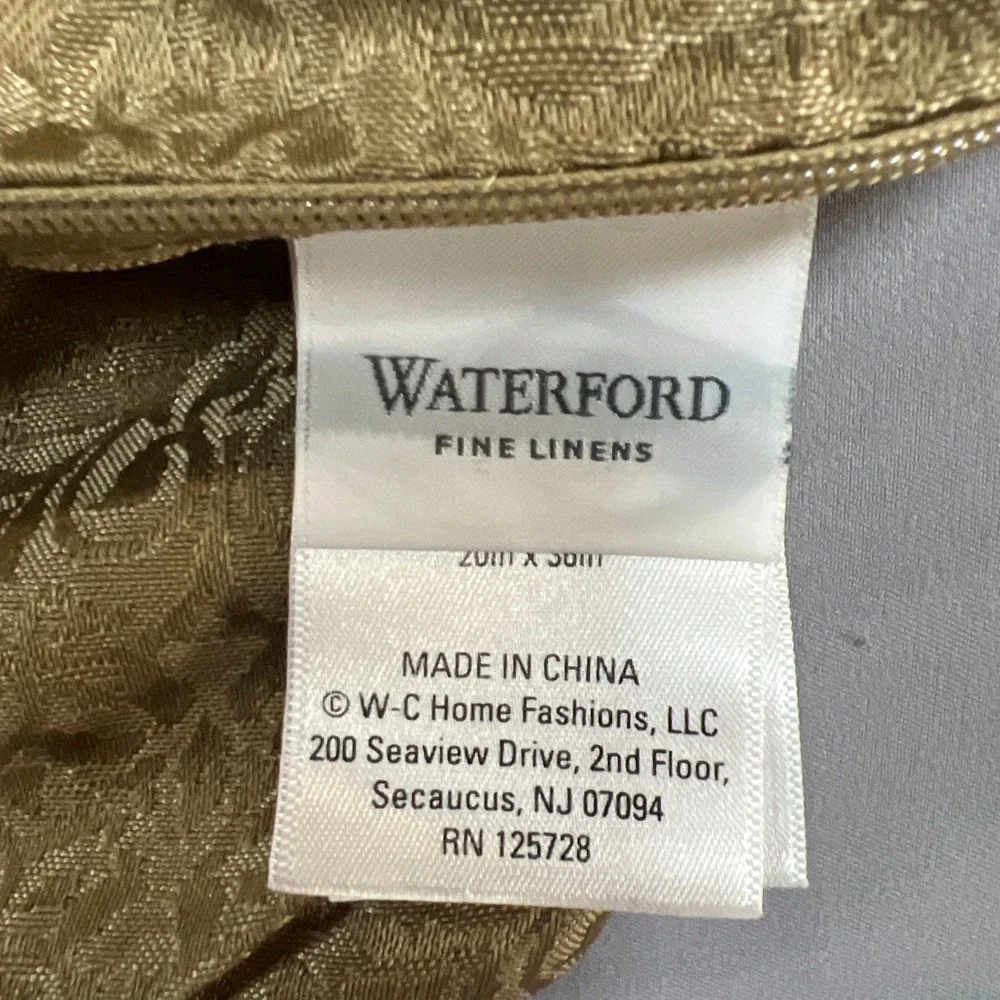 Set Of 2 Waterford Fine Linens King PillowShams 20